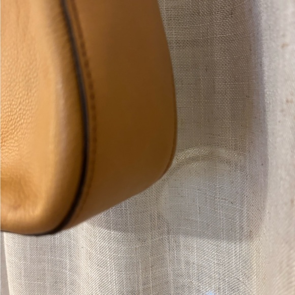 Louise et Cie Tan Leather Hobo Bag with Relaxed Silhouette - Picture 12 of 16